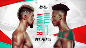 UFC Vegas 48: Walker vs. Hill fight card, date, start time in India, telecast and live streaming info