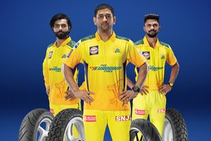 IPL 2022: MS Dhoni-led Chennai Super Kings unveil new-look Jersey with TVS Eurogrip Tyres as principal sponsor