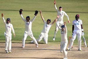 West Indies shake off stumble to dig in for Antigua draw with England