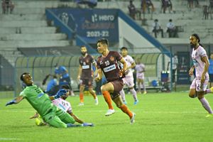 I-League: Late Ronald goal rescues Gokulam Kerala against 10-man Rajasthan United