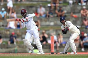 England bowlers toil as Bonner century secures Windies lead