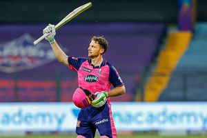 IPL 2022: Ton-up Jos Buttler, bowlers help Royals edge Capitals by 15 runs in a high-scoring game