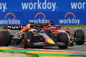 Verstappen wins Leclerc duel to prevail in Imola sprint