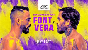 UFC Vegas 53: Font vs. Vera fight card, date, start time in India, telecast and live streaming info
