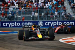Verstappen bests Leclerc to take win at maiden Miami GP