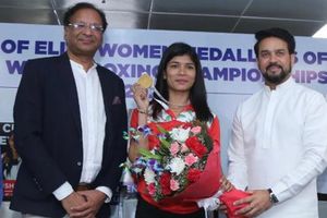 Boxing: BFI and SAI felicitate World Championships medallists Nikhat, Parveen and Manisha