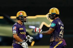 IPL 2022: Player-of-the-match Rinku Singh shows Nitish Rana score he had scribbled on his hand: Watch!