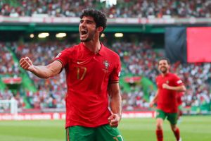 Portugal 2-0 Czech Republic: Cancelo and Guedes send Selecao clear at top of Nations League group