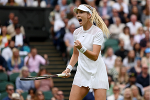 Wimbledon: Brilliant Boulter breaks new ground with Pliskova upset