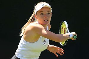 Katie Swan stuns grand slam winner Sloane Stephens in Bad Homburg