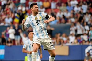 Argentina 5-0 Estonia: Messi scores five as Scaloni's men extend unbeaten run to 33 matches