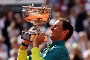 French Open: King Rafa XIV crowned as Nadal, with one foot 'asleep', tramples on Ruud final dream
