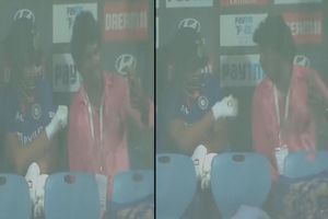 Ruturaj Gaikwad criticised after video of him gesturing ground staff to stay away goes viral on Twitter