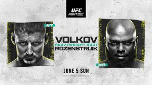 UFC Vegas 56: Volkov vs. Rozenstruik fight card, date, start time in India, telecast and live streaming info