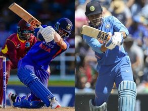 India vs West Indies: Axar Patel breaks MS Dhoni's 17-year-old batting record with his blitz