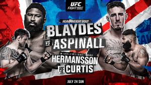 UFC London 2022: Blaydes vs. Aspinall fight card, date, start time in India, telecast and live streaming info
