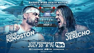 AEW Dynamite Fyter Fest Barbed Wire Match announced alongside Rampage card