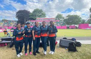 India create history; Ensure first-ever Lawn Bowls medal in Commonwealth Games