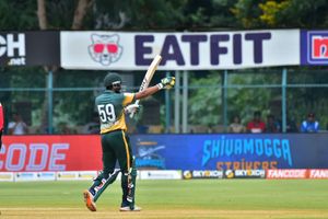 Sharath BR, K Gowtham lead charge as Shivamogga Strikers defeat Mysuru Warriors