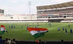 India vs Australia, 3rd T20I: Hyderabad RGI Stadium Pitch Report, Weather Forecast, Boundary Length, Stats