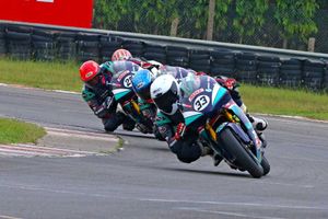 National Motorcycle Racing Championship: Ahamed leads Petronas 1-2, Rajini Krishnan edges close to title