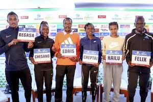 Ethiopia's Muktar Edris eyes course record at Vedanta Delhi Half Marathon