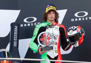 Thai GP: Marco Bezzecchi grabs surprise pole