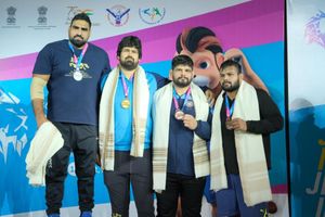 National Games Round-Up: Aneesh Gowda trumps Sajan Prakash in 200m Freestyle even as more records tumble