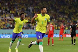 Brazil 1 vs Switzerland 0: Casemiro seals Round of 16 berth for Selecao
