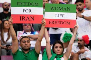 Qatar 2022: Controversies mar England vs Iran tie; Team Melli refuses to sing national anthem, fans stranded