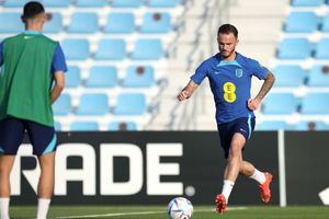 England's Maddison makes timely training return after knee injury lay-off