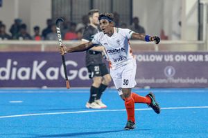 Tamil Nadu CM MK Stalin gifts a house to India hockey player Karthi Selvam on seeing current house condition