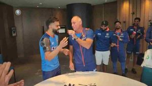 Virat Kohli turns 34; Indian cricket team, fans celebrate batting master's birthday at Melbourne