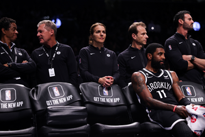 Nets begin life after Nash with loss as Kyrie struggles, Curry triple-double in third straight loss