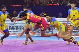 PKL: Tamil Thalaivas vs Bengaluru Bulls, Highlights: Bulls survive late Thalaivas surge to win 40-34