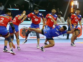 PKL: Haryana Steelers vs UP Yoddha, Highlights: Steelers and Yoddhas play out thrilling contest to tie 36-36