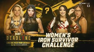 NXT Deadline 2022: Iron Survivor Challenge participants revealed for WWE PLE