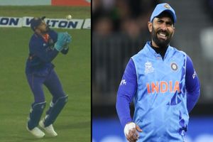 Dinesh Karthik reacts as KL Rahul, Washington Sundar gave breathers to Mehidy Hasan Miraz