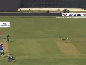 India vs Bangladesh 1st ODI: Litton Das takes a one-handed stunner to take Virat Kohli's catch