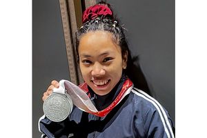 Mirabai Chanu emotionally proud after winning silver medal at IWF World Championships 2022 in Bogota