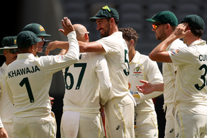 Lyon's six-wicket haul bowls Australia to 1-0 series lead with final-day victory over West Indies
