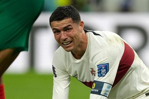 Cristiano Ronaldo leaves in tears after defeat against Morocco