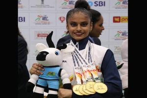 Khelo India Youth Games: Maharashtra's rhythmic gymnast, Sanyukta Kale's biggest competition is with herself