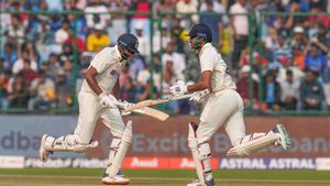 IND vs AUS 2nd Test Day 2: Ashwin-Axar keep India in the hunt despite Lyon's five-for, AUS lead by 62 Runs