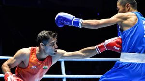 Strandja Memorial Boxing 2023: Hussamuddin and Bishwamitra advance to quarters