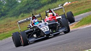 Sai Sanjay crowned National champion in premier MRF Formula 2000 Class