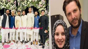 Pakistan cricketer Shaheen Shah Afridi gets married to Shahid Afridi's daughter Ansha in Karachi