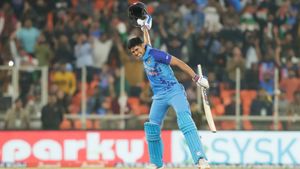 Shubman Gill means business in World Cup year