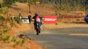 Rajendra crowned MRF MoGrip National Rally Champion for two-wheelers