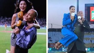 PSL 2023: Danny Morrison lifts presenter Erin Holland in his lap, reminds fans of incident during IPL
